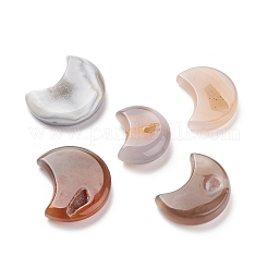 Natürliche Achat-Geoden-Cabochons G-G850-01