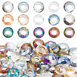 60 Stück 15 Farben Glas Cabochons MRMJ-PH0001-71