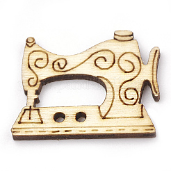 Holzknöpfe und Cabochons WOOD-S040-72