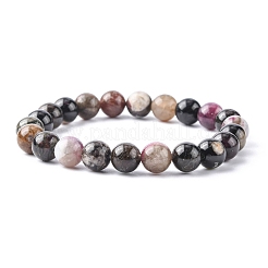 Turmalin Stretch-Armbänder BJEW-C259-8mm-3