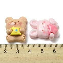 Undurchsichtigen Cabochons RESI-Z019-03