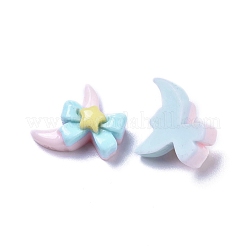 Undurchsichtige süße Decoden-Cabochons aus Harz RESI-B024-03G