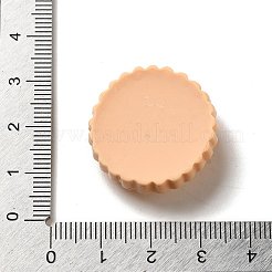 Undurchsichtige Decoden-Cabochons aus Kunstharzimitat für Lebensmittel CRES-H001-03G