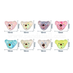 Transparente Decoden-Cabochons aus Harz RESI-CJ0001-128