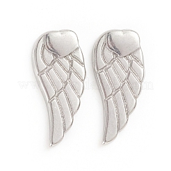 Anlaufgeschützte Cabochons aus Edelstahl 304 STAS-D174-32P