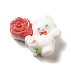 Undurchsichtige Decoden-Cabochons aus Harz CRES-L042-A03