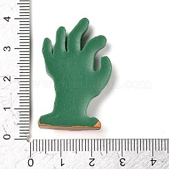 Teufelshand Halloween undurchsichtige Harz Decoden Cabochons RESI-R446-01R