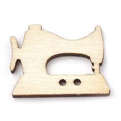 Holzknöpfe und Cabochons WOOD-S040-72