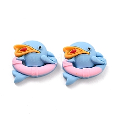 Undurchsichtigen Cabochons RESI-C010-10B