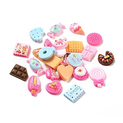 Undurchsichtige Decoden-Cabochons aus Harz CRES-M012-02