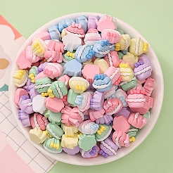 Undurchsichtige Decoden-Cabochons aus Harz RESI-B017-02F