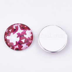 Klebstein Glascabochons für DIY-Projekte GGLA-S037-03-18mm