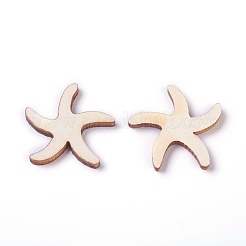 Segelthema aus Holz Cabochons / Anhänger WOOD-I003-05