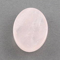 Ovalen Rosenquarz Edelstein-Cabochons G-R221-03