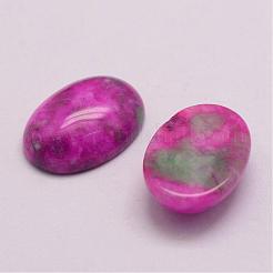 Gefärbt Jade Cabochons G-F391-B-02