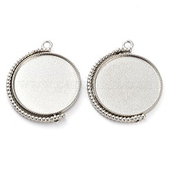 Zink Legierung Anhänger Fassungen FIND-NH0001-13C-P