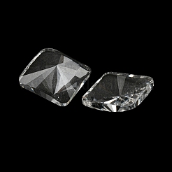 Transparente k5 glascabochons GLAA-NH0001-02B