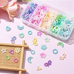 30 g 5-Farben-Sprühfarbe ABS-Kunststoff-Cabochons KY-YW0001-39