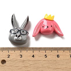 Undurchsichtige Decoden-Cabochons aus Harz RESI-G090-05
