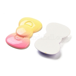 Farbverlauf-Farbe opake Harz Decoden Cabochons RESI-S04-10