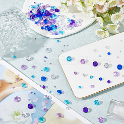 15 Stil transparente Acryl-Strass-Cabochons MACR-SC0001-39