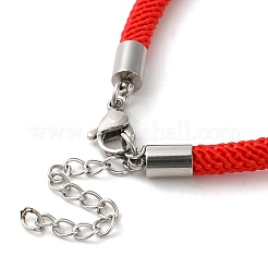 Herstellung von Milano-Kordeln und Armbändern aus Edelstahl 304 MAK-H004-02H-P02