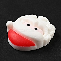 Undurchsichtige Cabochons aus weihnachtlichem Harz RESI-G039-01