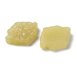 Natürlicher Topas Jade geschnitzte Cabochons G-N343-01