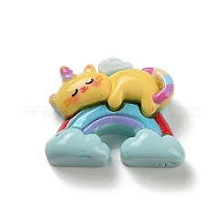 Undurchsichtige Decoden-Cabochons aus Harz RESI-R447-05E