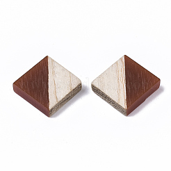 Harz & Holz zweifarbige Cabochons RESI-R425-03