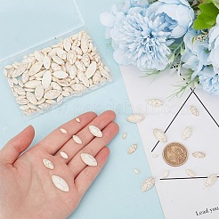 200 Stück 8 Stile gefärbte synthetische Howlith- und Türkis-Cabochons G-AR0006-04