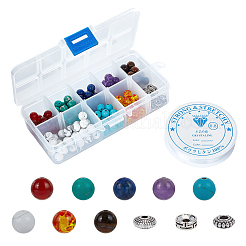 DIY-Kits zur Herstellung von Yoga-Chakra-Armbändern DIY-SC0012-64