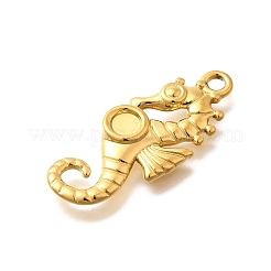 Cabochon-Fassungen für Anhänger aus Edelstahl 304 STAS-E545-04D-G
