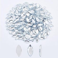 300 Stück imitierte Taiwan-Acryl-Strass-Cabochons GACR-FG0001-12A