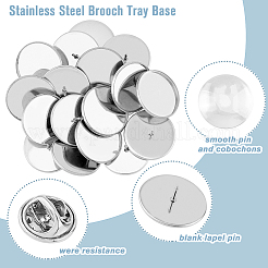 DIY-Set zur Herstellung einer leeren Kuppelbrosche STAS-DC0015-37