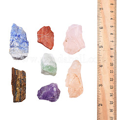 7 Stück 7 natürliche Kristall-Cabochons G-SZ0001-18