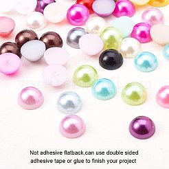 Abs Kunststoff Cabochons SACR-PH0005-8mm-01