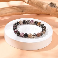 Turmalin Stretch-Armbänder BJEW-C259-8mm-3