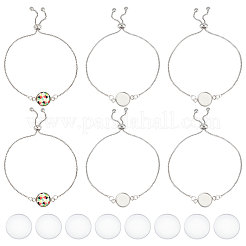DIY Blanko-Set zur Herstellung von flachen DIY-UN0004-11