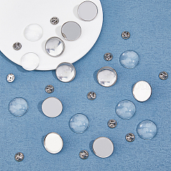 DIY-Set zur Herstellung einer leeren Kuppelbrosche STAS-DC0015-37