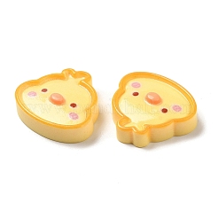 Niedliche Cartoon-Tier-Cabochons aus undurchsichtigem Harz RESI-C034-05B