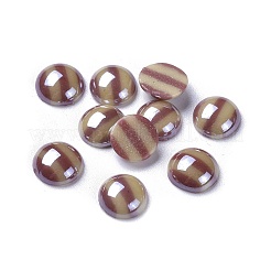 Undurchsichtige Glascabochons GGLA-S038-11G-10mm