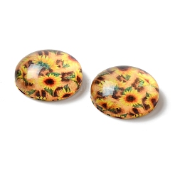 Glas cabochons GLAA-B011-13