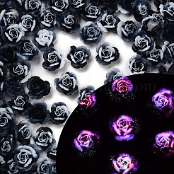Dreifarbige leuchtende Decoden-Cabochons aus Harz RESI-K036-60