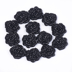 Rhinestone Harz Cabochons CRES-T012-02J