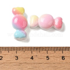 Farbverlauf-Farbe opake Harz Decoden Cabochons CRES-Z006-03