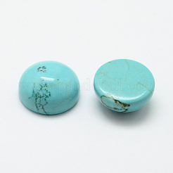 Natur Howlite Cabochons TURQ-G147-01