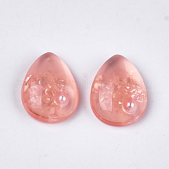 Durchscheinende Harz-Cabochons CRES-T014-18B