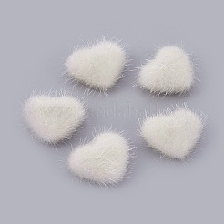 Cabochons mit Nerzimitatbezug WOVE-F021-05S-08