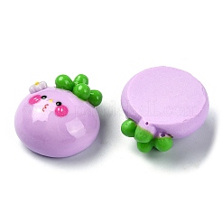 Undurchsichtige Decoden-Cabochons aus Harz CRES-M031-06